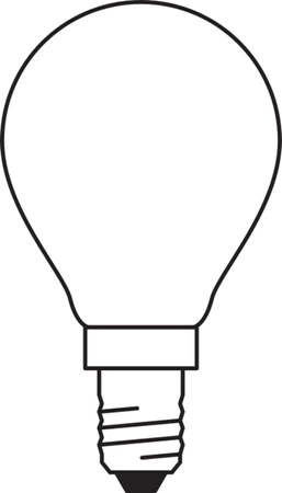 LED žiarovka P45 E14 5,9W = 60W 806lm 6500K studená biela 300° STAR CLASSIC Osram