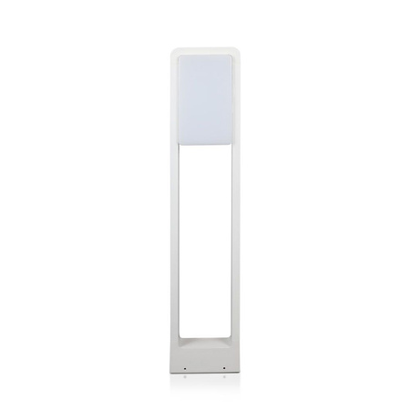 Záhradná stĺpiková lampa 10W 4000K IP65 biela Samsung Chip VT-33 V-TAC