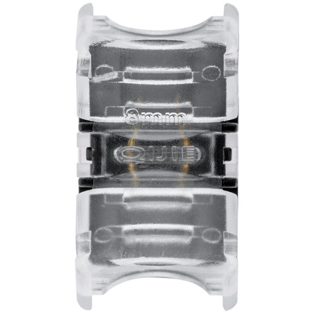 Konektor LED pásika 2PIN 2-stranný nacvakávací 8 mm