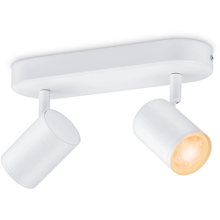 LED stropné svietidlo SPOT rail 2x 5W WHITE + RGB SMART WiFi WiZ