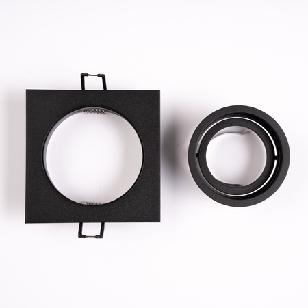 Svietidlo HALOGEN GU10 MR16 Square Black CASSIO LUMILED