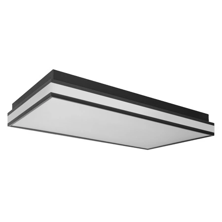 Plafond LED stropné svetlo 42W 2300lm CCT stmievateľné štvorcové čierne SMART+ WiFi Magnet Ledvance