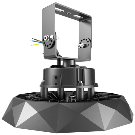 Anica 100W priemyselné LED svietidlo konzola čierna Pro Kobi