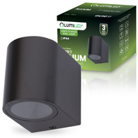 Záhradné nástenné svietidlo Vonkajšie svietidlo GU10 čierne