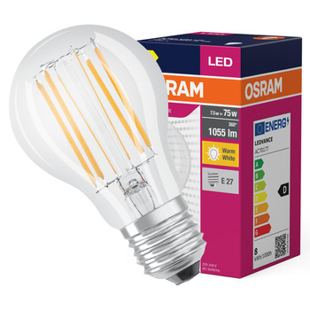 LED žiarovka A60 E27 7,5W = 75W 1055lm 2700K teplá biela 300° VALUE CLASSIC Osram