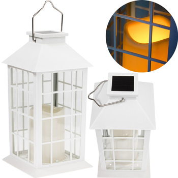 LED solárna záhradná lampa Stojaca závesná lampa IP44