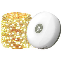 Dobíjacie LED svetlo Girland Camping Light s reťazou 8m USB-C