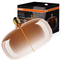 Dekoratívna LED žiarovka E27 4W = 12W 120lm 1800K teplá biela 320° Amber Filament Dimmable Vintage 1906 Osram