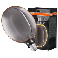 LED dekoratívna žiarovka G183 Sphere E27 4W = 12W 110lm 1800K teplá biela 330° Smoke Filament Dimmable Vintage 1906 Osram