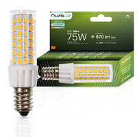 LED žiarovka E14 Tubular T25 10W = 75W 970lm 6500K studená biela 320° LUMILED