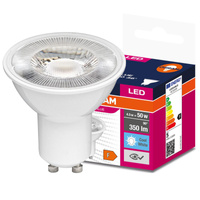 LED PAR16 reflektor GU10 4,5W = 50W 350lm 4000K, neutrálna biela 36° VALUE Osram