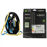 LED pásik COB 7W/m 840lm/m 320LED/m 12V 6000K, studená biela IP67 Roll 5m Ecolight