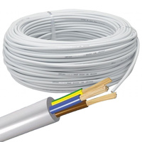 Elektrický kábel OMY 300/300V 3x1,5 mm WHITE 1 m