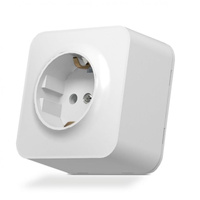 Elektrická nástenná zásuvka jednoduchá 16A povrchová biela BINERA VIDEX