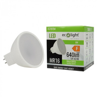 LED žiarovka reflektor MR16 GU5.3 8W 640lm 3000K teplá biela 12V Ecolight