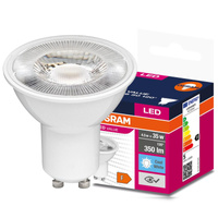 LED PAR16 reflektor GU10 4,5W = 35W 350lm 4000K, neutrálna biela 120° VALUE Osram