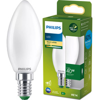 LED žiarovka E14 sviečka B35 2,3W = 40W 485lm 210lm/W 2700K teplá biela 300° CLASS A UltraEfficient Philips