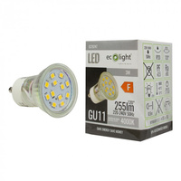 LED žiarovka reflektor GU11 GU10 3W 270lm 4000K neutrálna biela Ecolight
