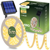 LED solárny pás 150x LED AVERO 3000K Warm IP44 5m LUMILED