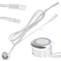 Nábytkový dotykový spínač pre LED pásy s funkciou stmievania a podsvietenia 48W 12V