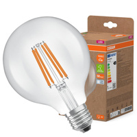 LED žiarovka G95 Sphere E27 5W = 75W 1055lm 4000K neutrálna biela 330° vlákno CLASSIC ENERGY EFFICIENCY Osram