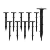 10x základná kotva na upevnenie hrán