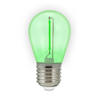 LED žiarovka E27 0,3W 50lm 2200K Green 360° pre Girland 36V PARTY Sanico Goldlux