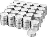 TEALIGHT ohrievače sviečok bez vône 100 kusov