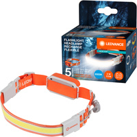 LED hlavové svietidlo dobíjateľné 3W 300lm 6500K studené oranžové hlavné svetlo Ledvance