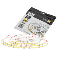 LED pásik 5W 500lm 6500K, studená biela 1600LED 12V 5m CRI90 Tramo Premium Kobi