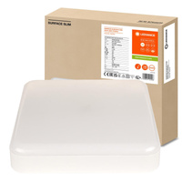 LED panelové stropné svetlo 26W 2730lm 4000K, neutrálna biela so súmrakovým snímačom pohybu povrch Ledvance White