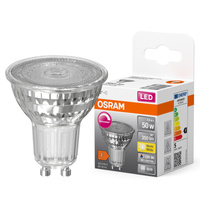 LED PAR16 reflektor GU10 4,5W = 50W 350lm 2700K, teplá biela CRI90 36° stmievateľný SUPERSTAR Osram