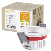 LED zapustené bodové svietidlo 8W 720lm 4000K, neutrálna biela stmievateľné Mesh Spot White Požiarna odolnosť Ledvance