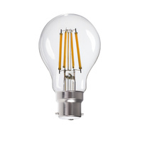 LED žiarovka B22 Edison A60 7W = 60W 810lm 2700K teplá biela Clear XLED Filament Kanlux