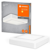 LED panelové stropné svetlo 18W 1100lm 3000K teplá biela povrchové namontované biele 30x30cm kliknite na tlačidlo Ledvance