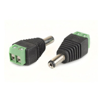 Napájací konektor DC 2,1 / 5,5 mm pre LED pásky