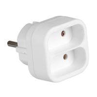 Sieťový rozdeľovač Double 2x Euro 2P Thief 2 zásuvky VAYOX