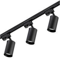 Súprava zbernicových líšt 1,5 m + 3x SAGI GU10 Black LUMILED Buslight