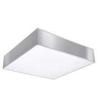 Stropné svietidlo Plafond 3x E27 Square Grey Minimalist Horus Sollux