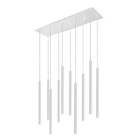 Závesné stropné svietidlo 10x G9 biele moderné LASER 490 8922 Nowodvorski