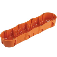 Elektrická inštalácia 4-zásuvková krabica PK60 PAWBOL