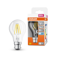 LED žiarovka A60 B22d 6,5W = 60W 806lm 4000K neutrálna biela 300° Retrofit Filament CLASSIC Osram