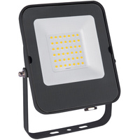 LED reflektor 30W 2400lm 6500K IP65 Black KOBI Premium MHN
