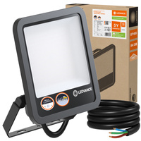 LED reflektor Vonkajšie reflektory 125W 15000lm 4000K IP66 Čierne reflektory Ledvance