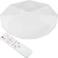 Plafond LED stropné svetlo DIAMOND 48W 3600lm 41cm Vito + diaľkové ovládanie 3000K-6400K