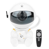 Detská dekoratívna nočná hviezdicová lampa LED 5W RGB 170° s vypínačom biela Masterled