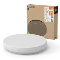 Plafond LED stropné svietidlo 46010W 2660lm 3000K - 4000K CCT so súmrakovým snímačom pohybu Povrchová montáž biela 33cm Povrch Ledvance