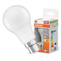 LED žiarovka A60 B22d 8W = 60W 806lm 2700K teplá biela 150° STAR CLASSIC Osram