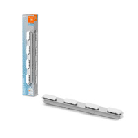 LED stropné svetlo do kúpeľne nad zrkadlo 27W 2200lm CCT stmievateľné strieborné SMART+ WiFi Orbis Ledvance