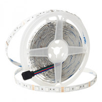 LED pás SMD 5050 14,4 W/m 60LED/m 12V Viacfarebné RGB IP63 Roll 5 m Ecolight